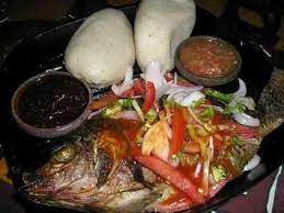 BANKU WITH FISH & PEPPER
